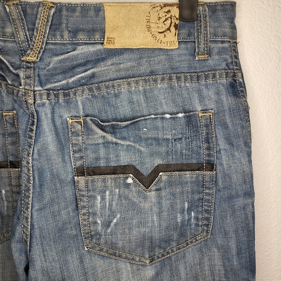 Diesel Jeans Ramel .32 distressed size 33 - Picture 6 of 12